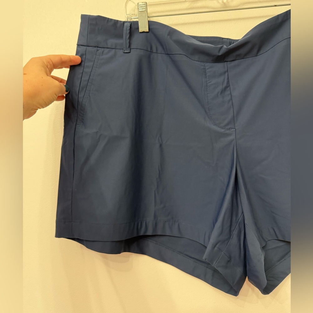 Spanx Sunshine Solutions Navy Blue Shorts - Picture 5 of 8